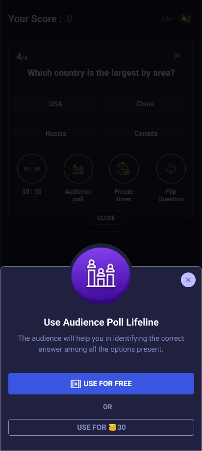 Lifeline Screen Overview