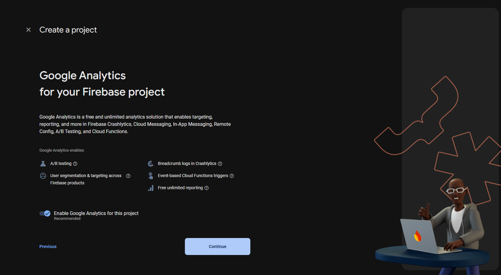 Enter Project Details