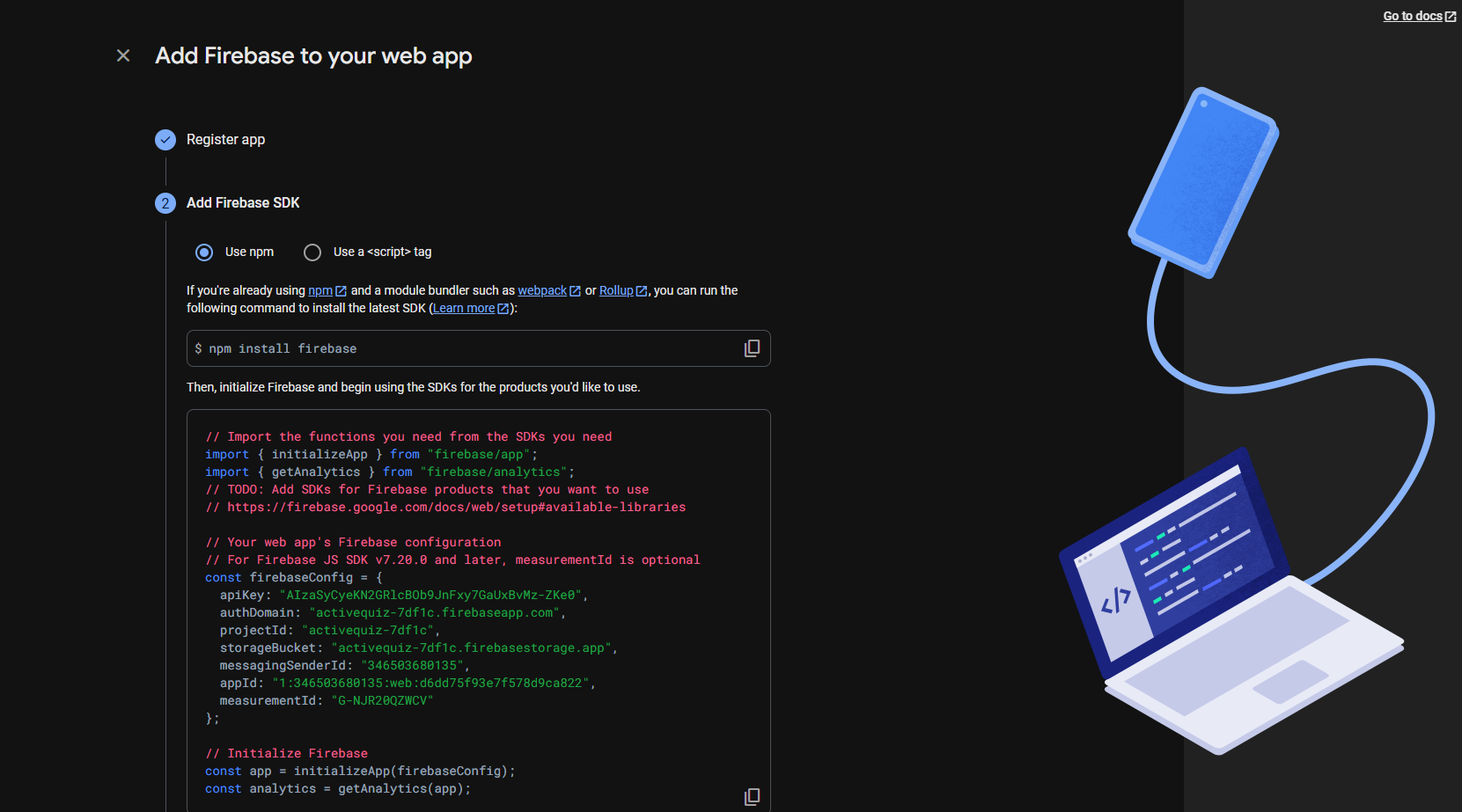 Firebase Config